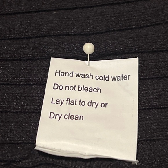 Vintage Belldini sleeveless black top size large - Picture 9 of 9